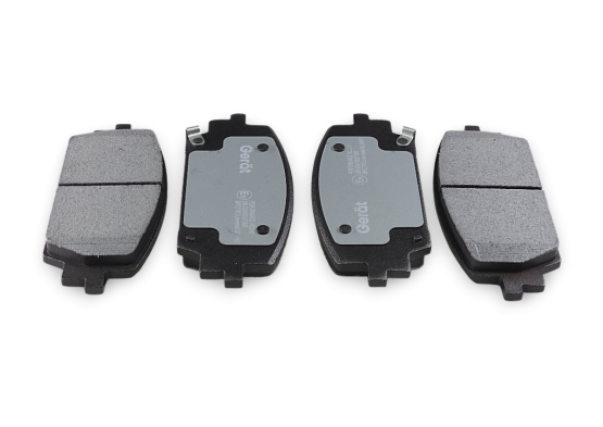 Тормозные колодки Gerat BPF277PG (передние) Low-metallic