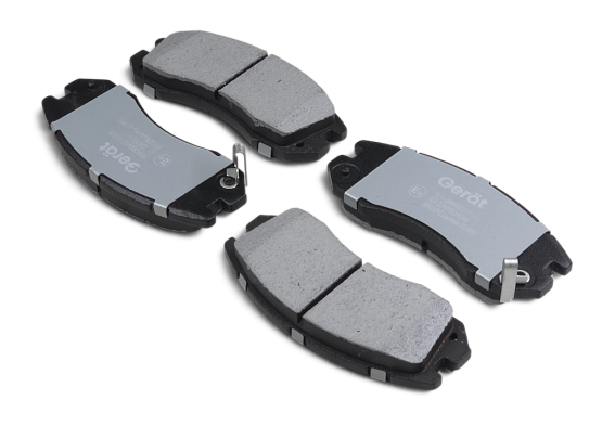 Тормозные колодки Gerat BPF032PG (передние) Low-metallic