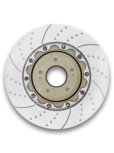 Тормозной диск двухсоставной Gerat GSDF102 (передний) Sport