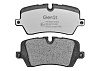Задние тормозные колодки Gerat BPR103PG Low-metallic