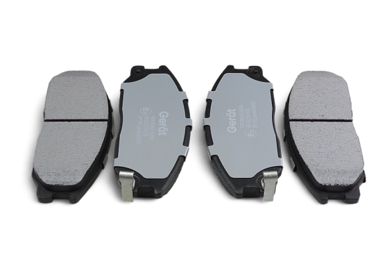 Тормозные колодки Gerat BPF116PG (передние) Low-metallic