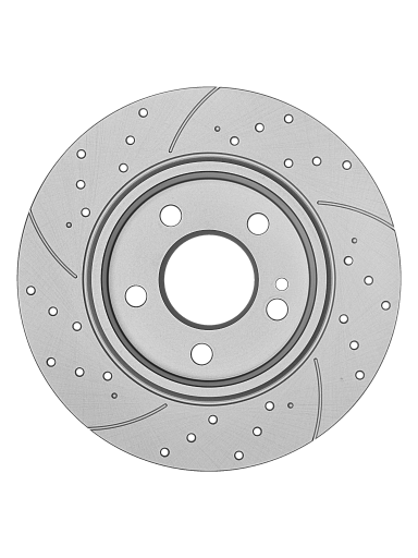 Задний тормозной диск Gerat DSK-R088P Platinum