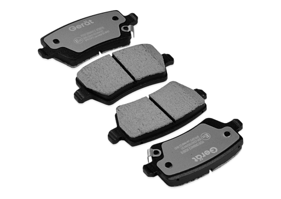 Тормозные колодки Gerat BPR154PG (задние) Low-metallic