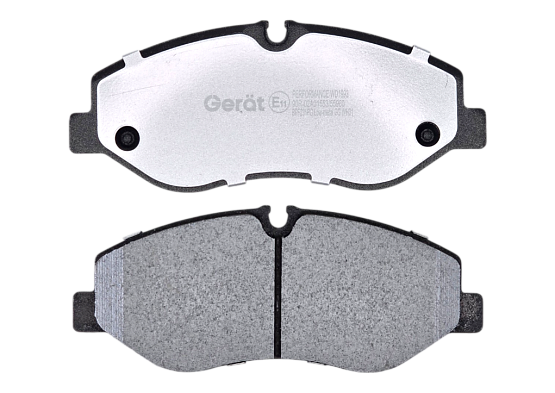 Тормозные колодки Gerat BPF231PG (передние) Low-metallic