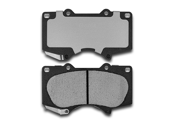 Тормозные колодки Gerat BPF006PG (передние) Low-metallic