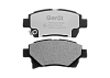 Тормозные колодки Gerat BPF084PG (передние) Low-metallic