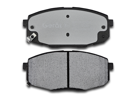 Тормозные колодки Gerat BPF092PG (передние) Low-metallic