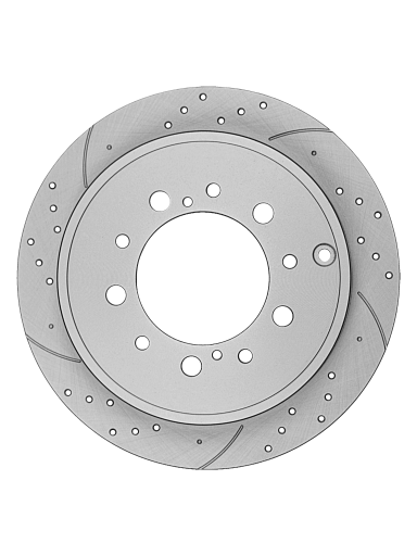 Тормозной диск Gerat DSK-R005P (задний) Platinum