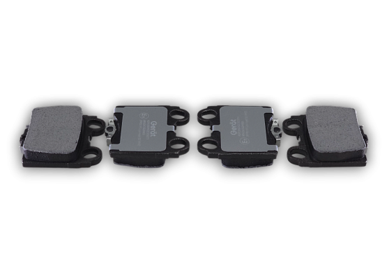 Тормозные колодки Gerat BPR001PG (задние) Low-metallic