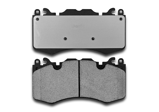 Тормозные колодки Gerat BPF180PG (передние) Low-metallic