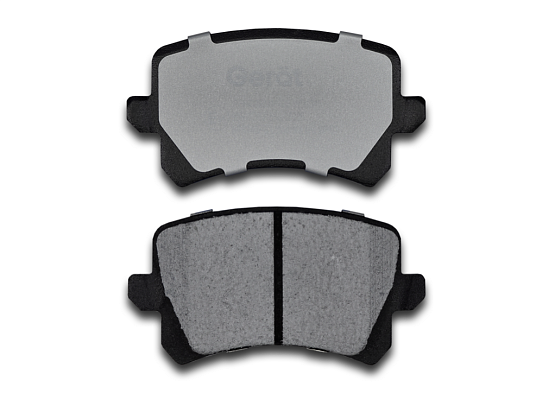 Тормозные колодки Gerat BPR148PG (задние) Low-metallic