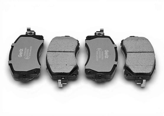 Тормозные колодки Gerat BPF278PG (передние) Low-metallic