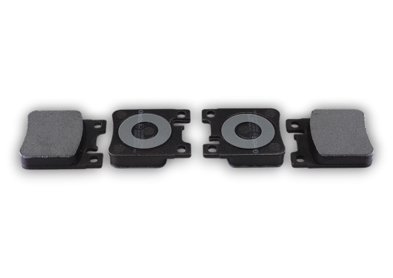 Тормозные колодки Gerat BPR003PG (задние) Low-metallic