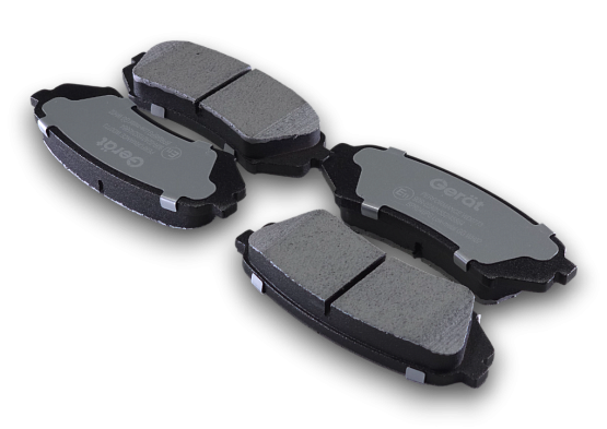 Тормозные колодки Gerat BPR046PG (задние) Low-metallic