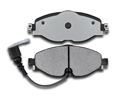 Тормозные колодки Gerat BPF204PG (передние) Low-metallic