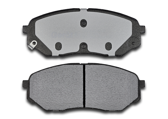 Тормозные колодки Gerat BPF208PG (передние) Low-metallic