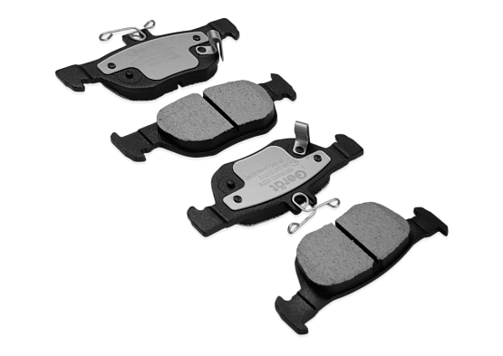 Тормозные колодки Gerat BPR189PG (задние) Low-metallic