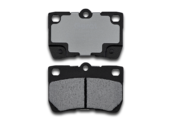 Тормозные колодки Gerat BPR009PG (задние) Low-metallic