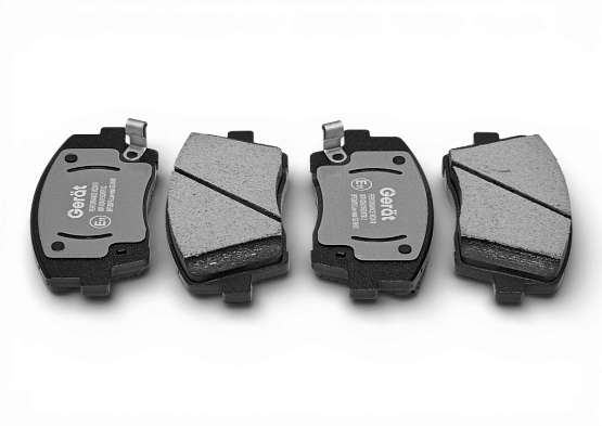 Тормозные колодки Gerat BPF280PG (передние) Low-metallic