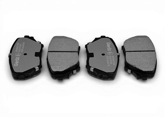 Тормозные колодки Gerat BPF087PG (передние) Low-metallic