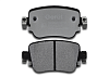 Тормозные колодки Gerat BPR098PG (задние) Low-metallic