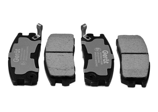 Тормозные колодки Gerat BPR187PG (задние) Low-metallic