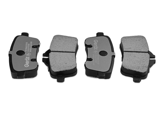 Тормозные колодки Gerat BPR105PG (задние) Low-metallic