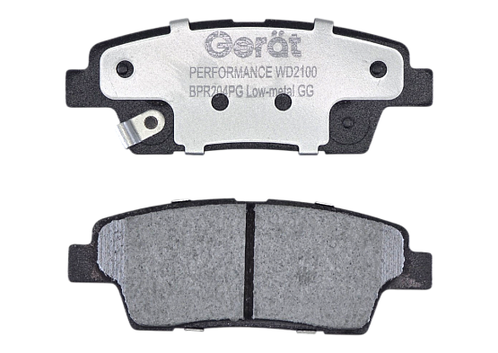Тормозные колодки Gerat BPR204PG (задние)