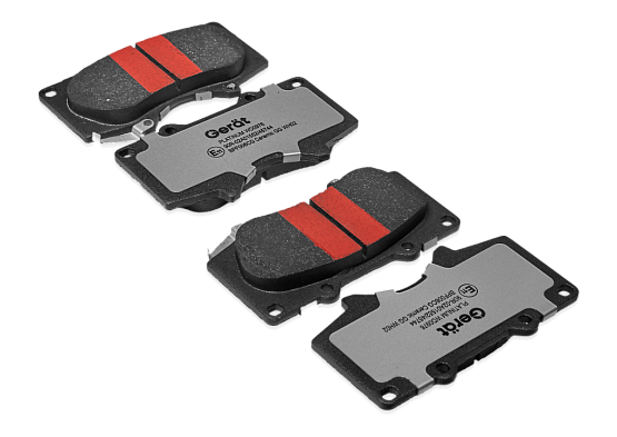 Тормозные колодки Gerat BPF006CG (передние) Ceramic