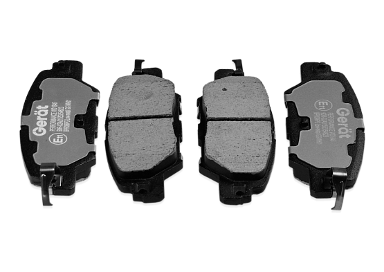 Тормозные колодки Gerat BPR096PG (задние) Low-metallic