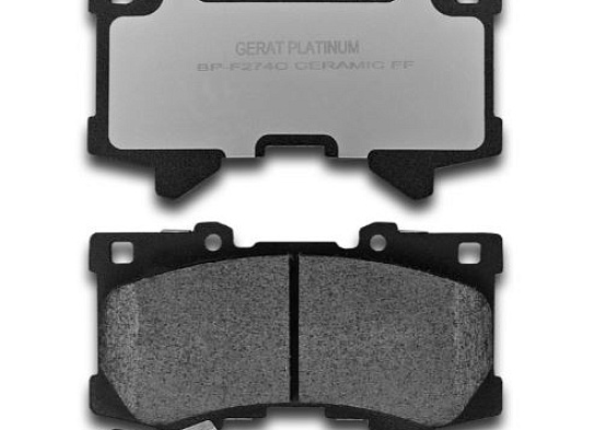 Тормозные колодки Gerat BP-F274C (передние) Platinum