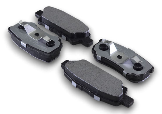 Тормозные колодки Gerat BPR028PG (задние) Low-metallic