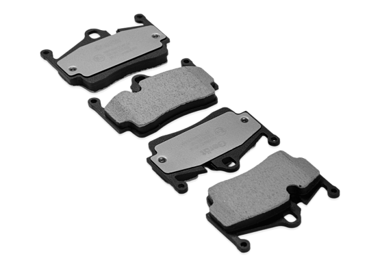 Задние тормозные колодки Gerat BPR171PG Low-metallic