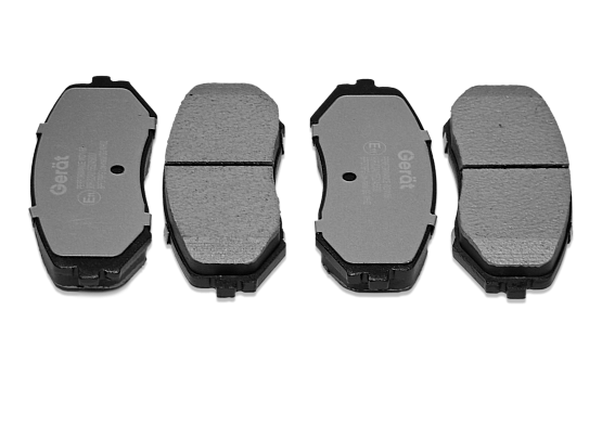 Тормозные колодки Gerat BPF279PG (передние) Low-metallic