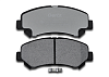 Тормозные колодки Gerat BPF065PG (передние) Low-metallic