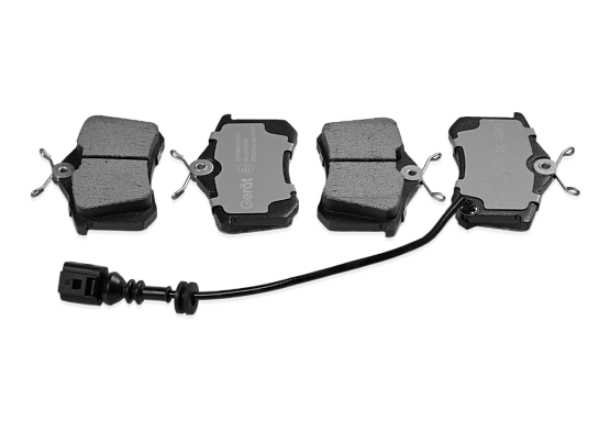 Тормозные колодки Gerat BPR062PG (задние) Low-metallic