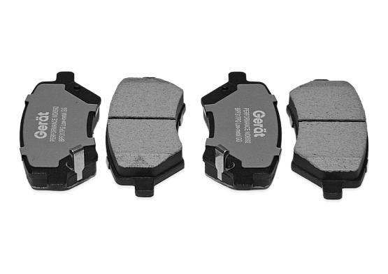 Тормозные колодки Gerat BPF317PG (передние) Low-metallic