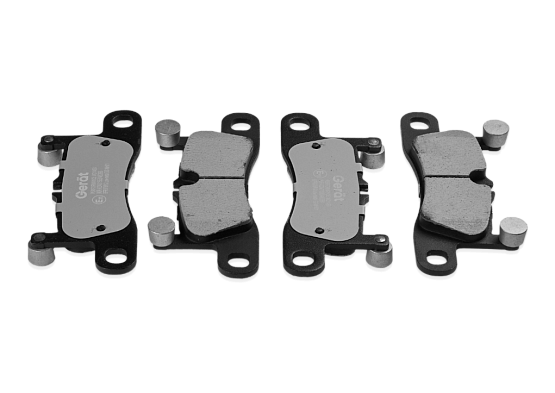 Тормозные колодки Gerat BPR076PG (задние) Low-metallic