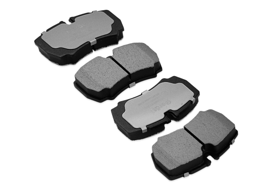 Тормозные колодки Gerat BPR184PG (задние) Low-metallic