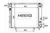 Радиатор охлаждения двигателя Gerat MR-101/3R