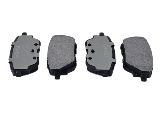 Тормозные колодки Gerat BPR134PG (задние) Low-metallic