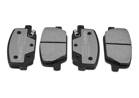 Задние тормозные колодки Gerat BPR163PG Low-metallic