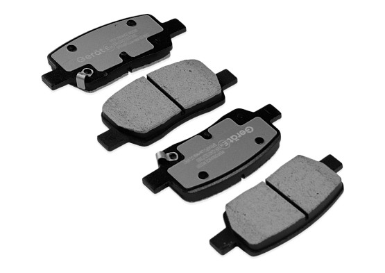 Тормозные колодки Gerat BPR145PG (задние) Low-metallic