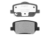 Задние тормозные колодки Gerat BPR234PG Low-metallic