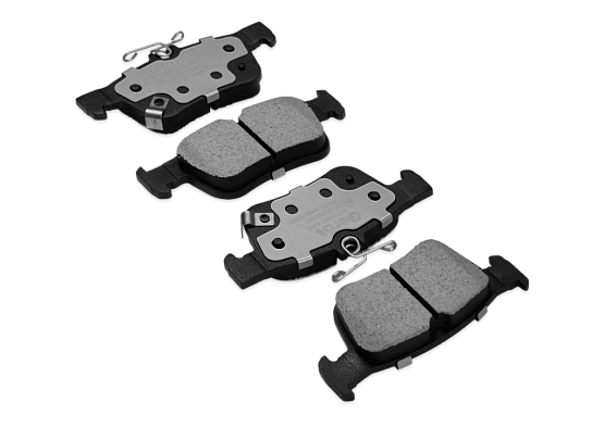 Тормозные колодки Gerat BPR182PG (задние) Low-metallic