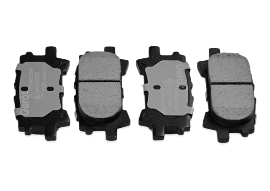 Тормозные колодки Gerat BPR023PG (задние) Low-metallic