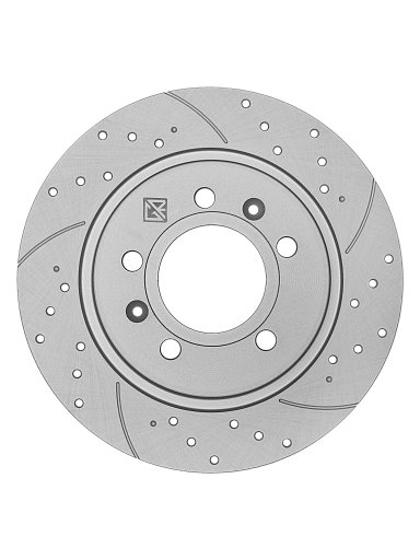 Задний тормозной диск Gerat DSK-R191P Platinum