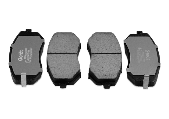 Тормозные колодки Gerat BPF033PG (передние) Low-metallic