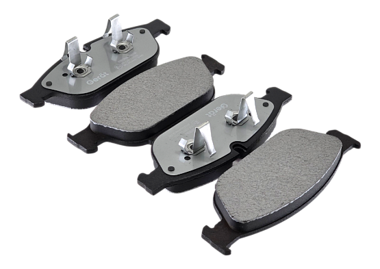 Тормозные колодки Gerat BPF223PG (передние) Low-metallic
