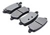 Задние тормозные колодки Gerat BPR198PG Low-metallic
